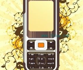 Mobile phone vector