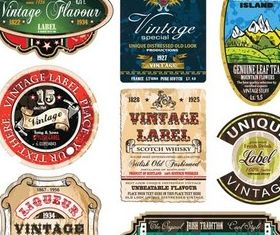 Vintage Labels vector