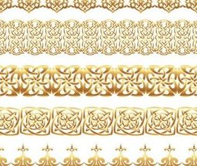 Golden Elements free vector