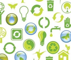 Eco Elements design vectors