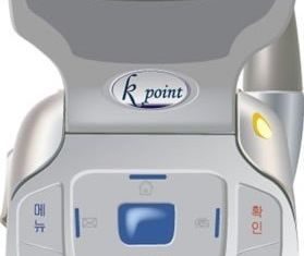 Mobile phone communication design vector graphic