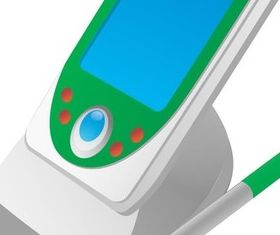 Supplies technology communication design vector