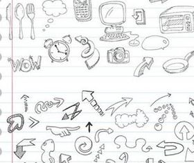 Cartoon animal drawing comic vector