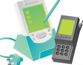 Science and technology communication design 2 vector