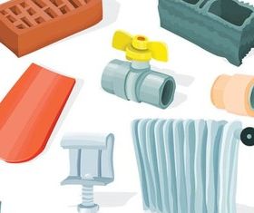 Plumbing Materials vector