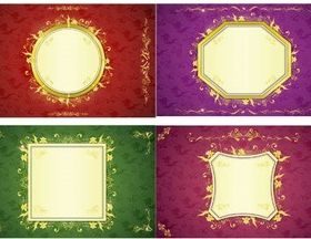 Luxury Color Backgrounds vector