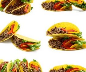 Tasty Mexican Tacos vectors graphic