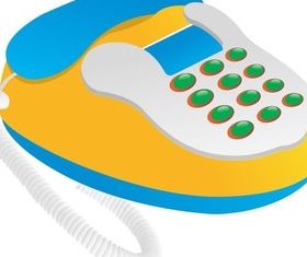 Telephone design 1 vector