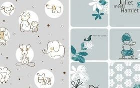 Cute cartoon elements set vector