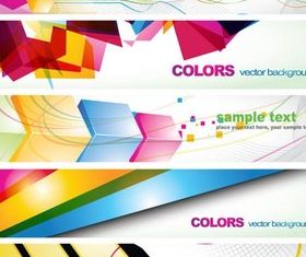 Banners free design vector
