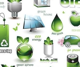 Ecology Elements vector