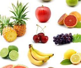 Fresh Juicy Fruits vector