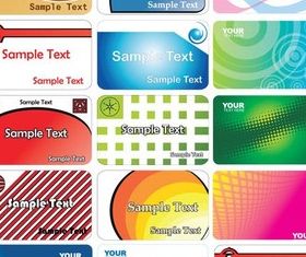 Business Cards graphic vector