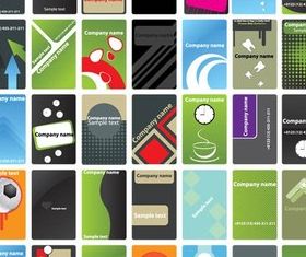 Card Templates Illustration vector