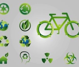 Recycling Logos vector