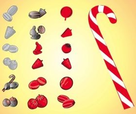 Candy Icons vectors