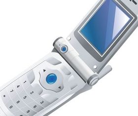 Mobile phone 1 vector