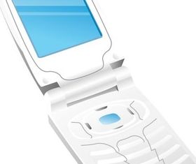 Mobile phone 4 vector