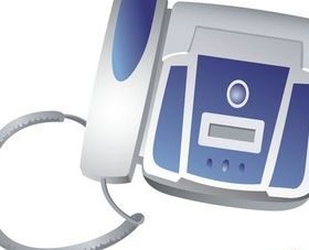 Telephone design shiny vector