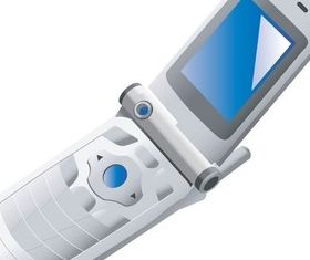 Mobile phone 8 vector