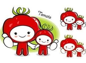 Tomato fruit drawing cartoon vectors graphic