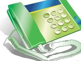 Telephone design vectors