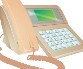 Telephone design vector