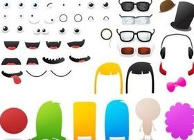 Cartoon monster vector