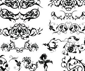 Ornament Borders Elements 9 vector