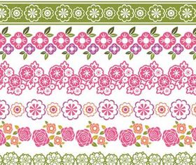 Ornate Floral Borders vector