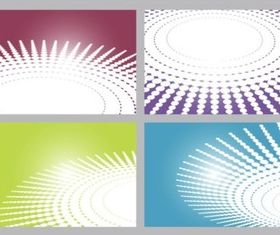 Circular Patterns design vector