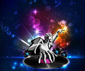 Party Shiny Backgrounds Vector shiny