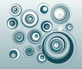 Circles Decorations vector graphic