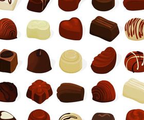 Chocolate Candies vector