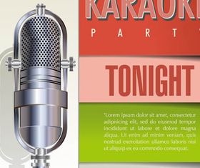 Karaoke Backgrounds vector