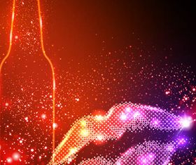 Shiny Drinks Backgrounds vectors