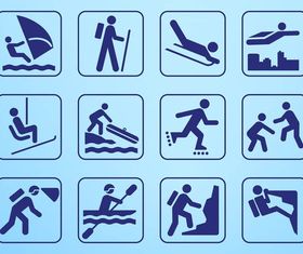 Person Symbols Graphics art design vectors