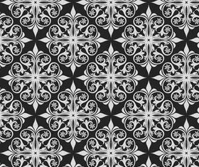 Stylish Damask Patterns design vector