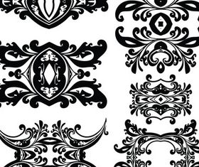 Ornate Swirl Elements 8 vector