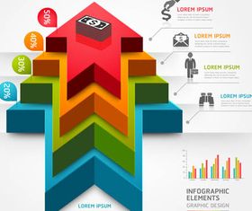 Diagrams Backgrounds 11 vector
