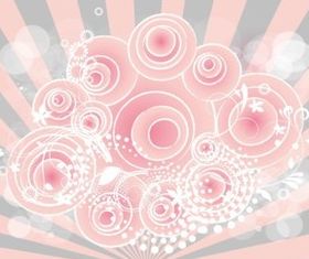 Girly Background Illustration vector