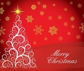 Merry Christmas Greetings vector