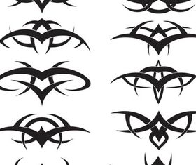 Various Stylish Tatoo 22 vector graphics