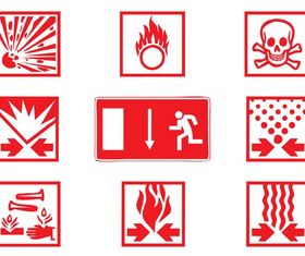Warning Signs Graphics art vector graphics