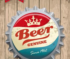 Stylish Beer Backgrounds 2 vector