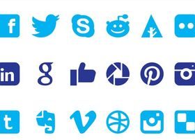 Social MediIcons Graphics vectors