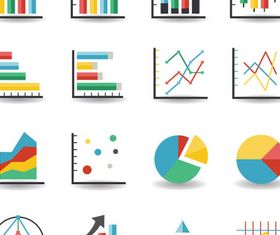 Business Various Diagrams art vector