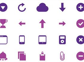 Tech And Web Icons vector set