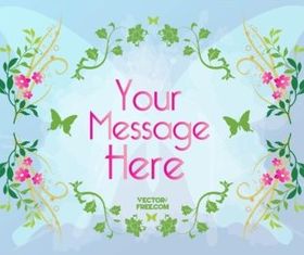 Spring Poster Template vector