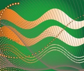 Abstract Backdrop Decorations vector